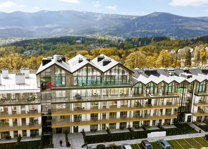 Zloty Horyzont Superior Glowny Budynek Z Basenem, Silownia, Grota Solna, Bawialnia I Restauracja Horyzont Smakow Apartment Schreiberhau